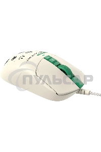 Мышь проводная A4Tech Bloody W72 Ultra Pixels Green рисунок/бежевый/зеленый, 20000 dpi, USB, кнопки - 7