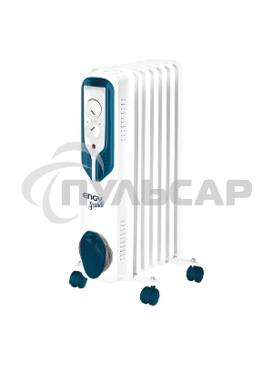 Обогреватель масляный Engy EN-2507 Scandi, белый, 1500 Вт, 15 м2, термостат