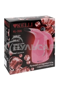 Отпариватель KELLI КL-316 Розовый