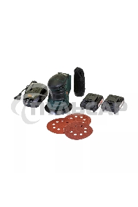 Профессиональная аккумуляторная эксцентриковая шлифмашина KLPRO KLEZ18-20 (18В, Li-ion-2шт, 2.0А·ч, ЗУ 2,4А)