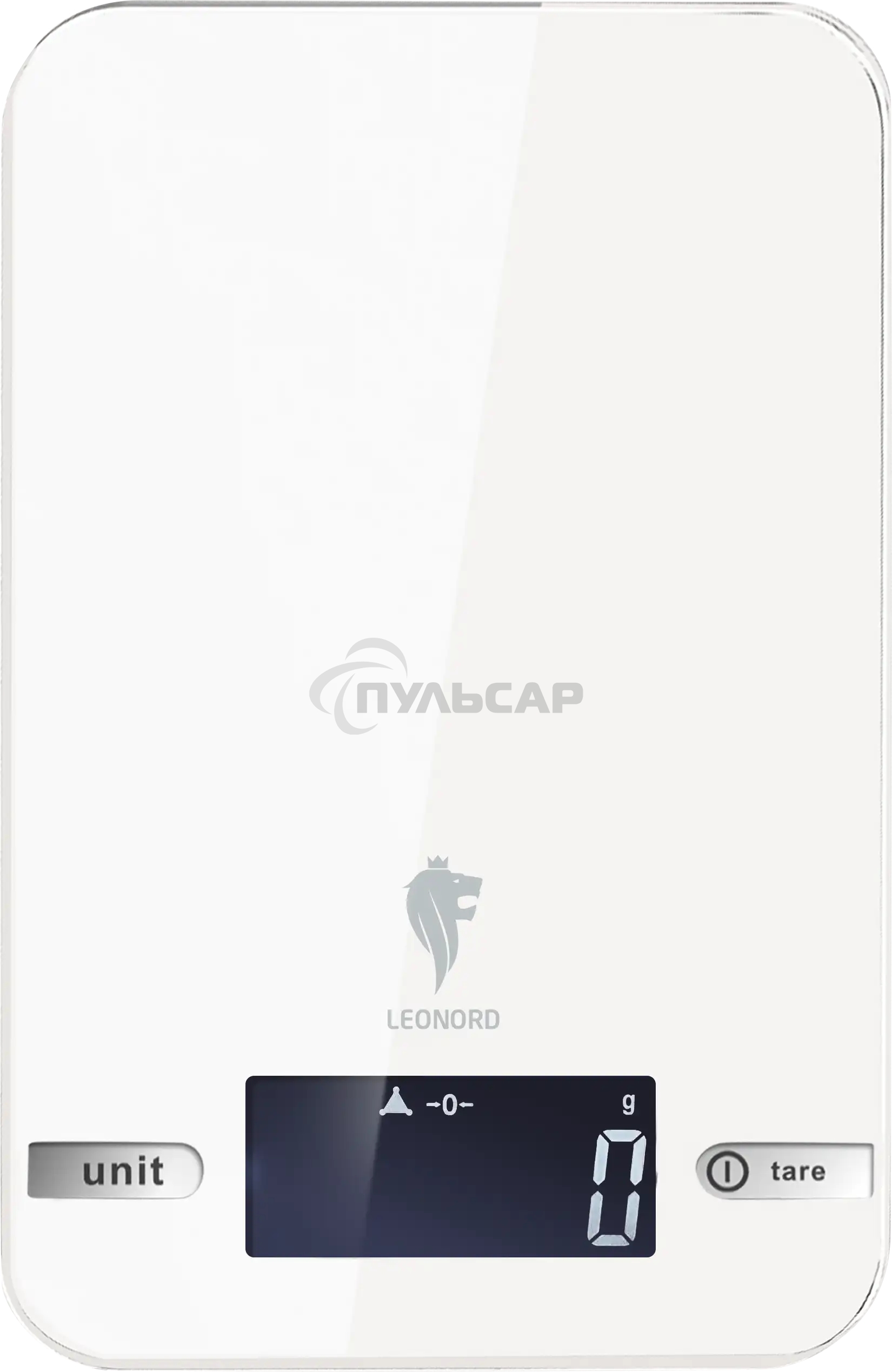 Весы кухонные электронные LEONORD LE-17703, белый