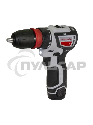 Дрель-шуруповерт ИНТЕРСКОЛ ДА-10/12В 36 687.2.2.77, 12 В, 2 А·ч, аккумуляторная