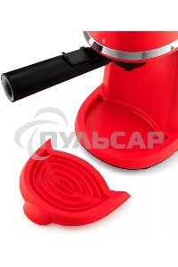 Кофеварка капельная Kitfort КТ-760-1 красный/черный, молотый кофе, 240мл, 800Вт, 3,5 бар