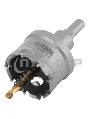 Коронка по металлу Denzel твердосплавная, 47 мм