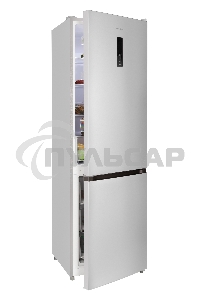 Холодильник Nordfrost RFC 390D NFS серебристый двухкамерный 240/95л морозилка снизу