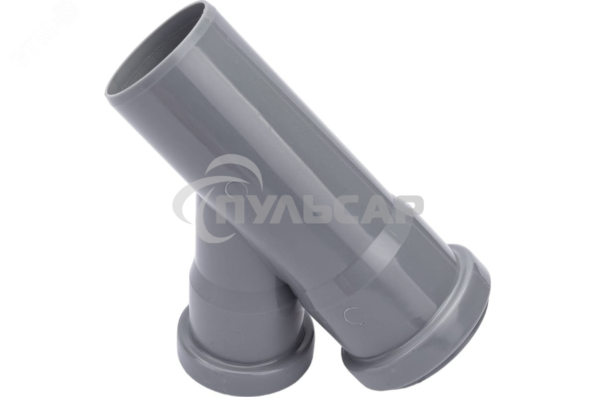 Тройник канализационный Политэк 45 град. 50 х 40 205445