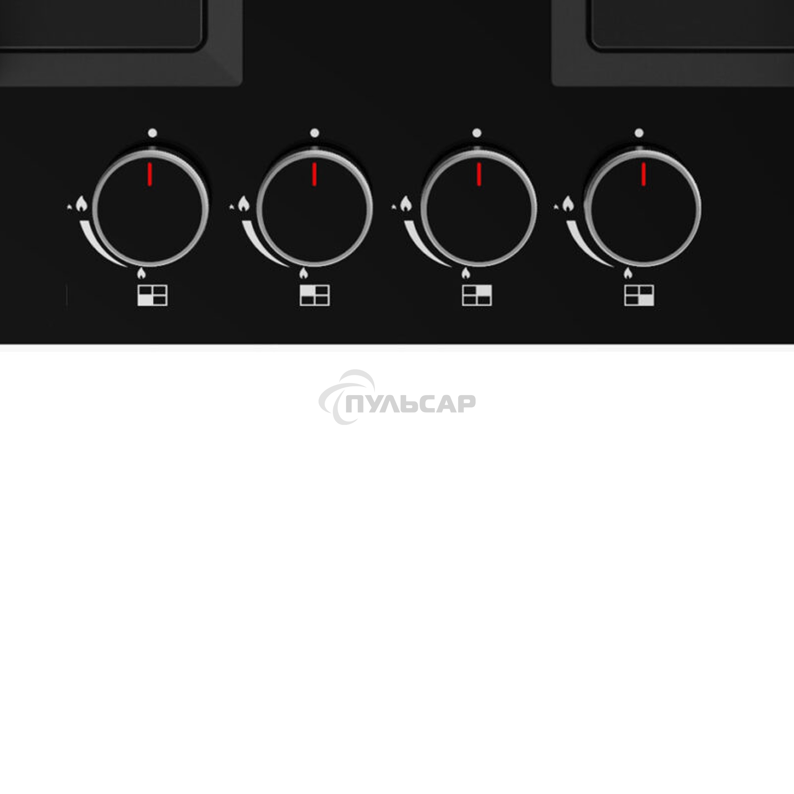 Газовая варочная панель LEX GVG 644 BBL, черный