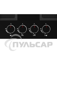 Газовая варочная панель LEX GVG 644 BBL, черный