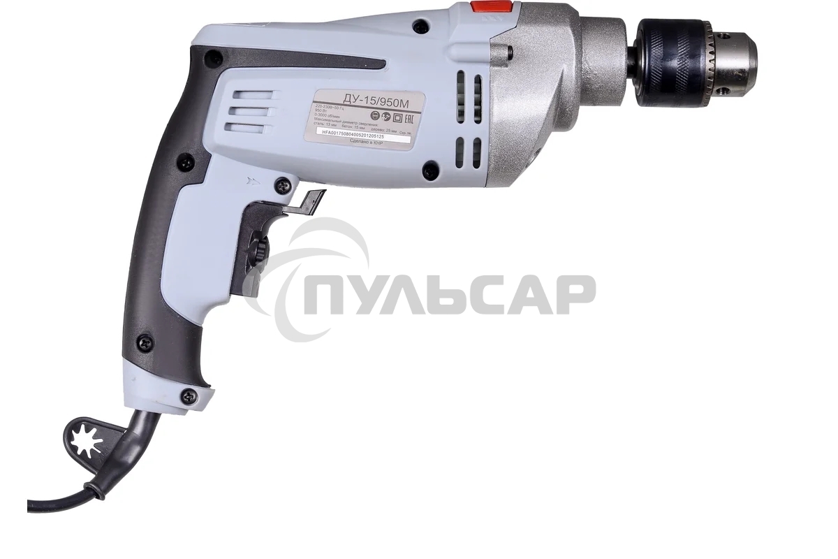 Дрель ударная Ресанта ДУ-15/950М 950Вт патрон:кулачковый реверс