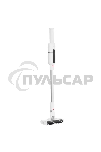 Пылесос вертикальный Deerma VC55 белый, питание от аккумулятора, 130 Вт, уборка сухая, пылесборник 0.3 л, работа от АКБ max 20 мин