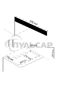 Газовая варочная панель Nordfrost HS 3022 B независимая, черный