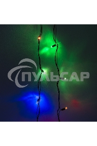 Гирлянда светод. рисовая Funray RL-540M, 5м, 40LED, мульти (4цв.), темно-зел. шнур 0,7м, контроллер,