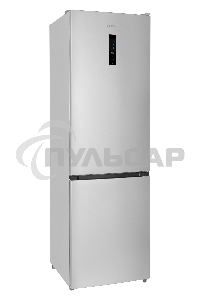 Холодильник Nordfrost RFC 390D NFS серебристый двухкамерный 240/95л морозилка снизу