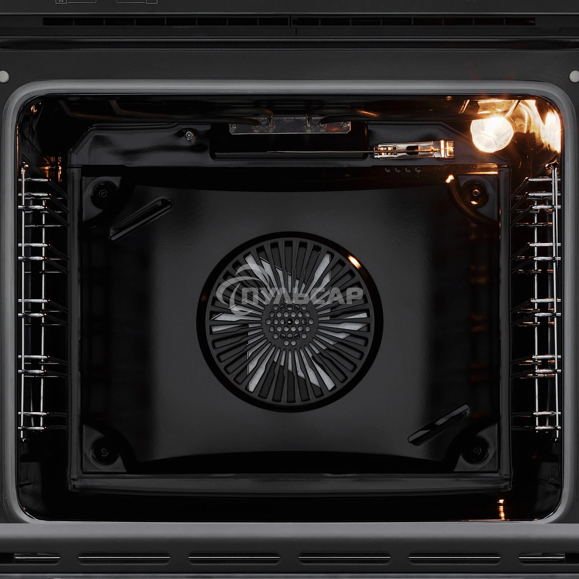 Духовой шкаф электрический встраиваемый Krona KUMMEL 60 BL черный