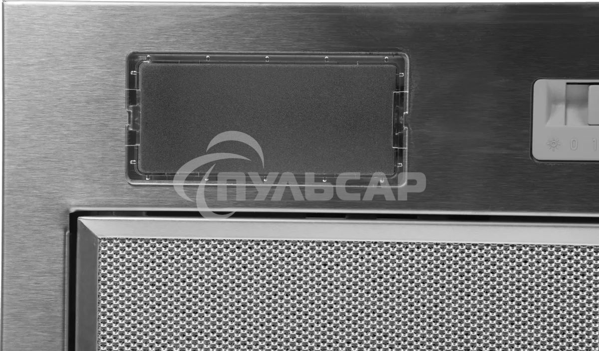 Вытяжка встраиваемая Elikor Breeze 52Н-450-П3Д нержавеющая сталь, 52.2 см, 450 куб. м/ч, 55 дБ