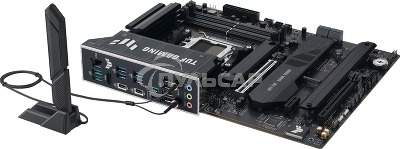Материнская плата ASUS TUF GAMING X870E-PLUS WIFI7, AM5, AMD X870E, 4xDDR5, 4xSATA, 4xM.2, 1xPCIe 5.0 x16, 1xPCIe 4.0 x4, 1xPCIe 3.0 x1, 1xHDMI, 1x2.5Gb LAN, Wi-Fi 7, Bluetooth 5.4, 2xUSB-C 40Gbps, 3xUSB-A 10Gbps, 4xUSB-A 5Gbps, 4xUSB-A 2.0, 3x3.5 мм, 7.1