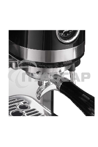 Кофемашина автоматическая Korting KCM 1015 N Ottimo черный/серебристый, исп. кофе - зерновой, 1500 Вт, 19 бар