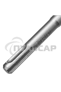 Бур по бетону Denzel цельная крестовая пластина, 12x215 мм, SDS PLUS