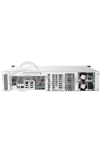Сетевое хранилище без дисков SMB QNAP TS-1232PXU-RP-4G 12-Bay quad-core 64-bit AL324 1.7 GHz rackmount NAS with 250W redundant PSU, 4Gb DDR4 UDIMM RAM (max 1x16Gb), SATA 6Gb/s, 2x 10GbE SFP+ LAN, 2x2.5 GbE LAN, 1x PCIe Gen2 x2 slot. W/o RAIL-B02