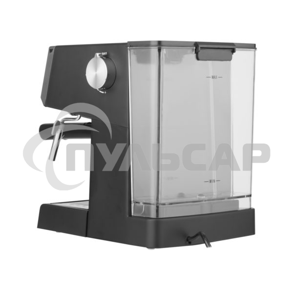 Кофеварка рожковая Centek CT-1167 черный/серебристый, исп. кофе - молотый, 1.6 л, 850 Вт, 20 бар