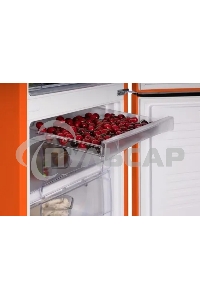 Холодильник Nordfrost NRB 164NF OR оранжевый двухкамерный 238/105 л морозилка снизу