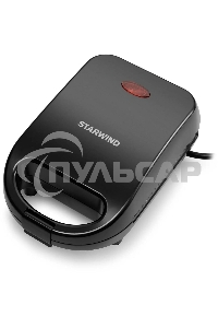 Сэндвичница Starwind SSW2142 600Вт черный/черный