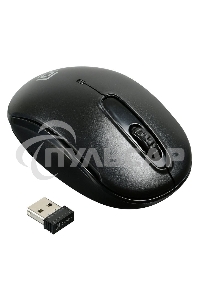 Мышь беспроводная Oklick 505MW черный, 1000 dpi, радиоканал, USB, кнопки - 3