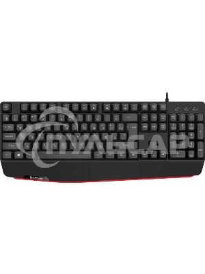 Клавиатура проводная Defender Atom HB-546, USB, черный