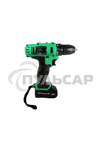 Дрель-шуруповерт Zitrek Greenpower 12-Li 063-4074, Аккумуляторная, 12В, 2 АКБ, Кейс