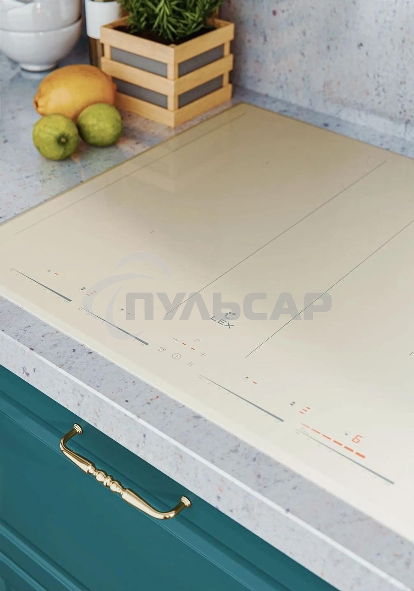 Индукционная варочная панель LEX EVI 641C IV слоновая кость