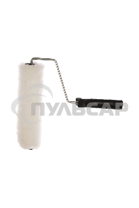 Валик малярный РАДУГА, 240 мм, d=40 мм, ворс 14 мм, ручка d=6 мм, ЗУБР Стандарт