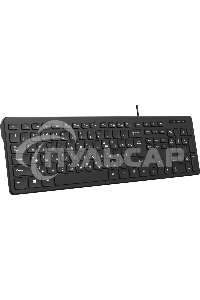 Клавиатура проводная Oklick K733, USB, черный