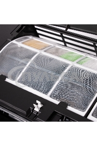 Блок внутренний сплит-системы Ballu BSPI/in-10HN8/BL/EU инвертор, 10000 BTU, 27 м², 21 дБ, охлаждение, обогрев, осушение, черный