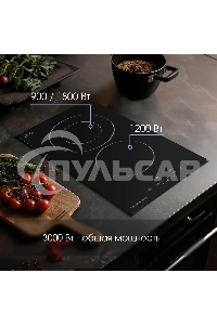 Электрическая варочная панель Zigmund & Shtain CN 42.3 B Hi-Light, независимая, черный