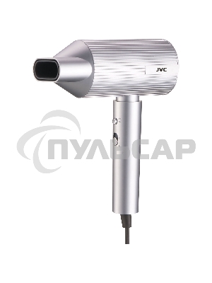 Фен JVC JHD012 1800 Вт, серебристый
