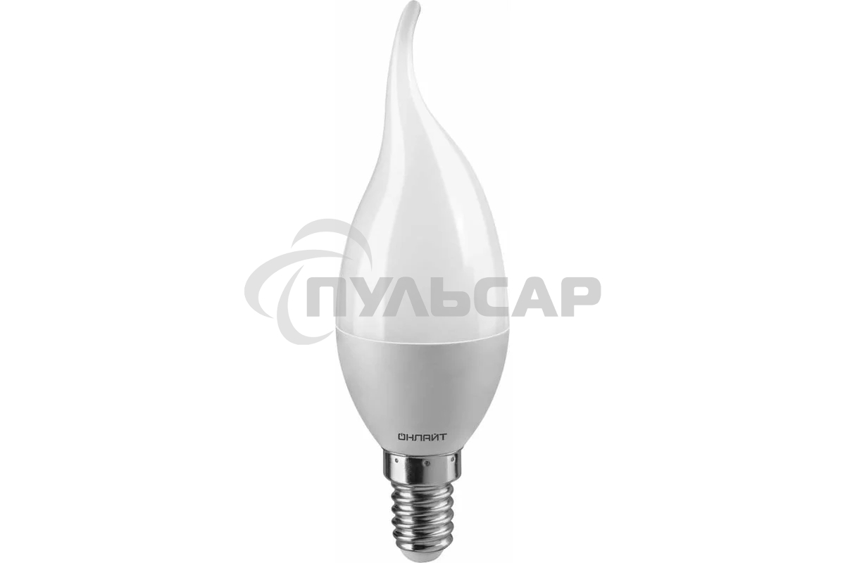 Лампа светодиодная ОНЛАЙТ 71621 OLL-FC37-6-230-4K-E14-FR
