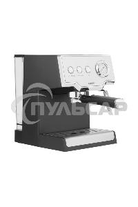 Кофеварка рожковая Centek CT-1167 черный/серебристый, исп. кофе - молотый, 1.6 л, 850 Вт, 20 бар