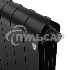 Радиатор биметаллический Royal Thermo Infinity 500 Noir Sable VR80 - 6 секц.