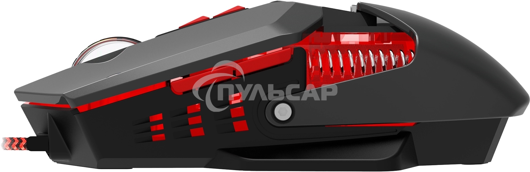 Мышь проводная Acer Nitro OMW302 черный, 7200 dpi, USB, кнопки - 7