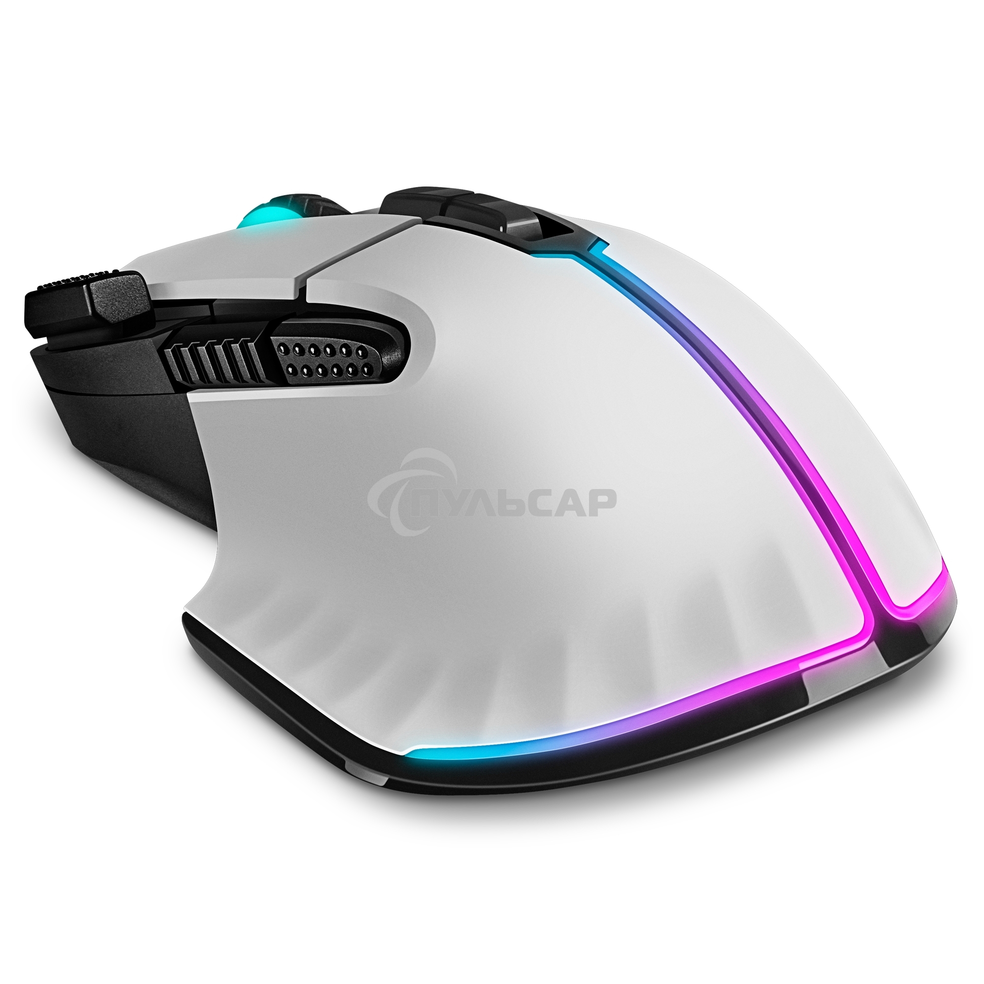 Мышь проводная SVEN RX-G990 белый, 12400 dpi, USB, кнопки - 9