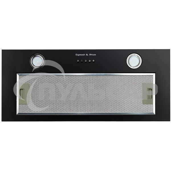 Вытяжка встраиваемая Zigmund & Shtain K 016.7 B черный, 70 см, 1050 куб. м/ч, 58 дБ