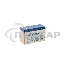 АКБ свинцово-кислотная SKAT SB 1209S тип AGM 12V 9А·ч I зар. 2,6 А (ножевые клеммы) (8970)