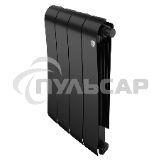 Радиатор биметаллический Royal Thermo Infinity 500 Noir Sable VR80 - 6 секц.