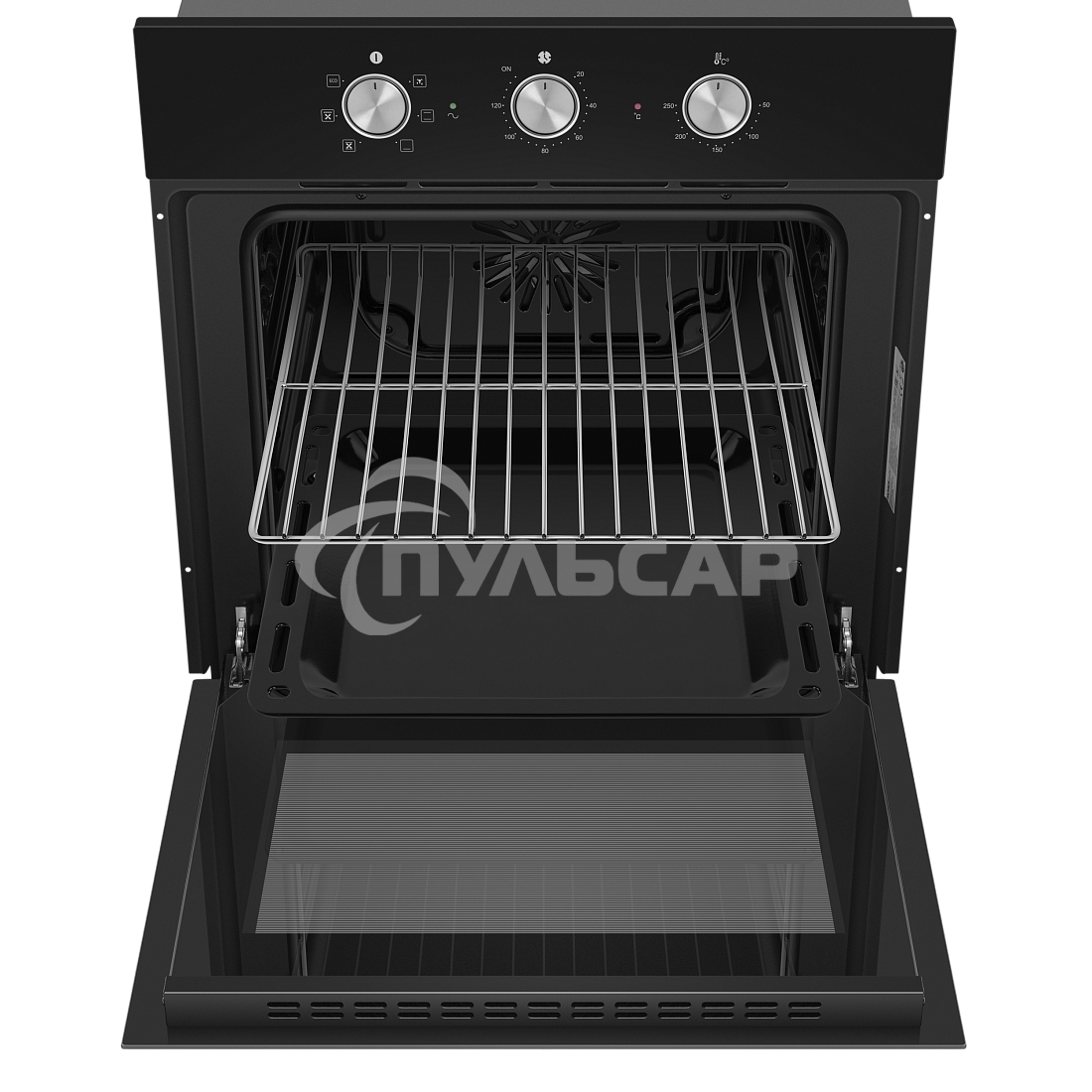 Духовой шкаф электрический HOMSair OEF606BK черный