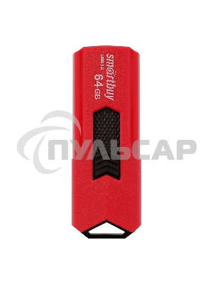 Флешка USB 64 Gb USB <USB 3.0> Smartbuy STREAM Red (SB64 GbST-R3)