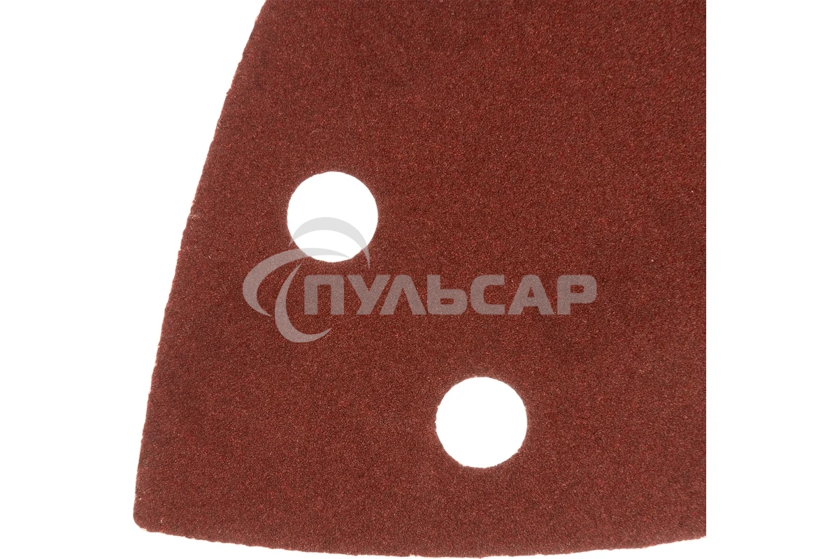 Треугольник абразивный Denzel на ворc. подложке под 