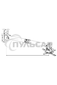 Кронштейн для проектора Cactus CS-VM-PR16L-AL серебристый макс.13.6кг настенный и потолочный поворот и наклон