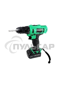 Дрель-шуруповерт Zitrek Greenpower 12-Li 063-4074, Аккумуляторная, 12В, 2 АКБ, Кейс