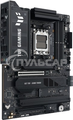 Материнская плата ASUS TUF GAMING X870E-PLUS WIFI7, AM5, AMD X870E, 4xDDR5, 4xSATA, 4xM.2, 1xPCIe 5.0 x16, 1xPCIe 4.0 x4, 1xPCIe 3.0 x1, 1xHDMI, 1x2.5Gb LAN, Wi-Fi 7, Bluetooth 5.4, 2xUSB-C 40Gbps, 3xUSB-A 10Gbps, 4xUSB-A 5Gbps, 4xUSB-A 2.0, 3x3.5 мм, 7.1