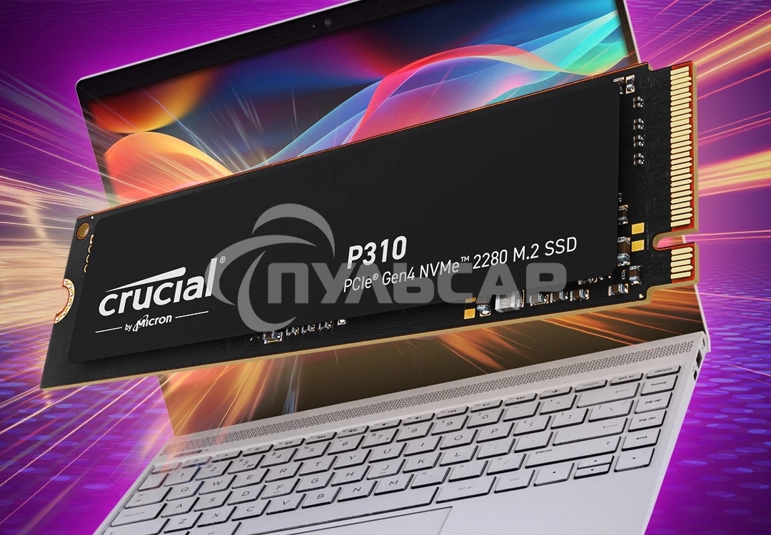 Накопитель SSD 2Tb Crucial P310 M.2, M.2 2280, PCI-E 4x4 R/W - 6000/7100 Mb/s